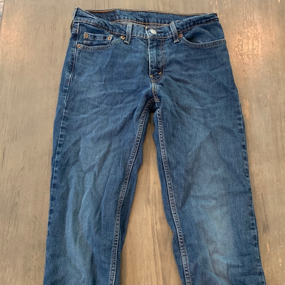 Navy blue Levi jeans